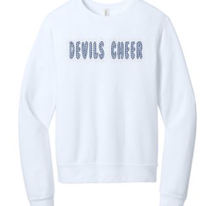 Devils Cheer Crew Neck Sweatshirt