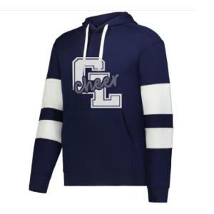 GL Cheer Stripped Hoodie