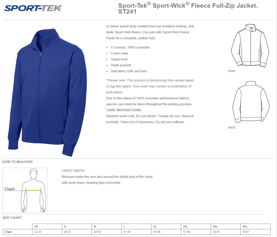 Dimension Dance Arts Mens Jacket - Image 2