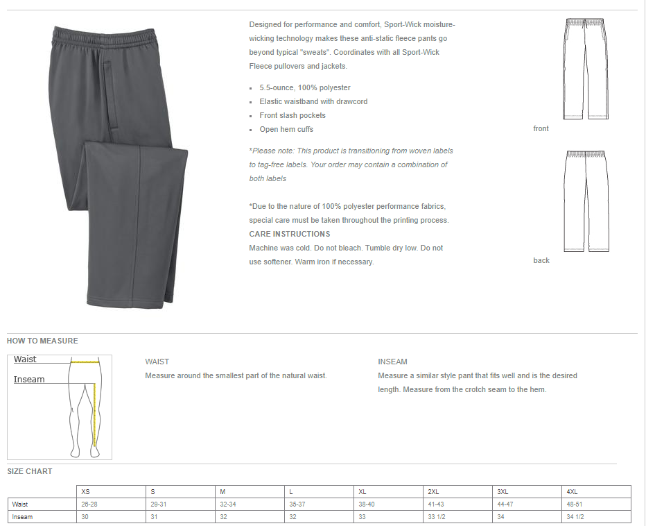 Devonshire Mens and youth pants - Image 2