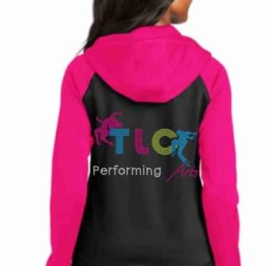 Ladies TLC Performing Arts Zip up Sweatshirt