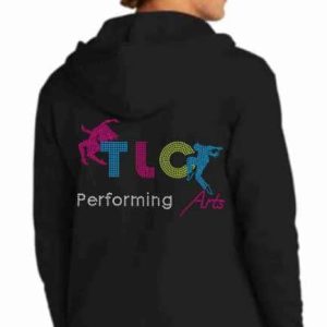 Unisex TLC Performing Arts Zip up hoodie