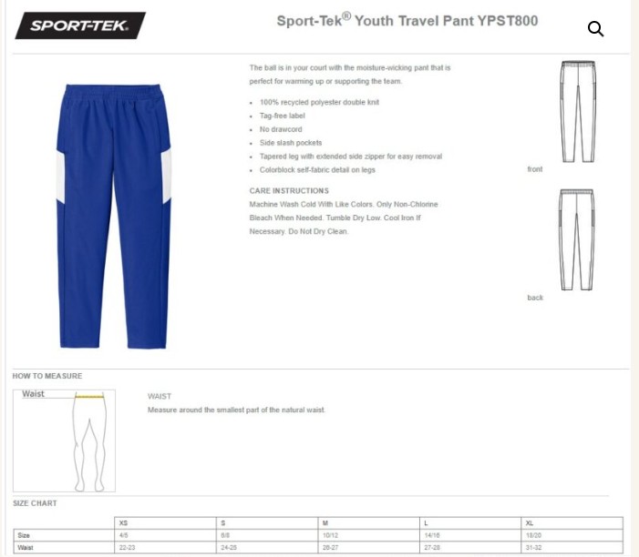 NFA Dance Team Pants - Image 2