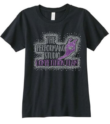 The Performance Studio Rhinestone Unisex tee