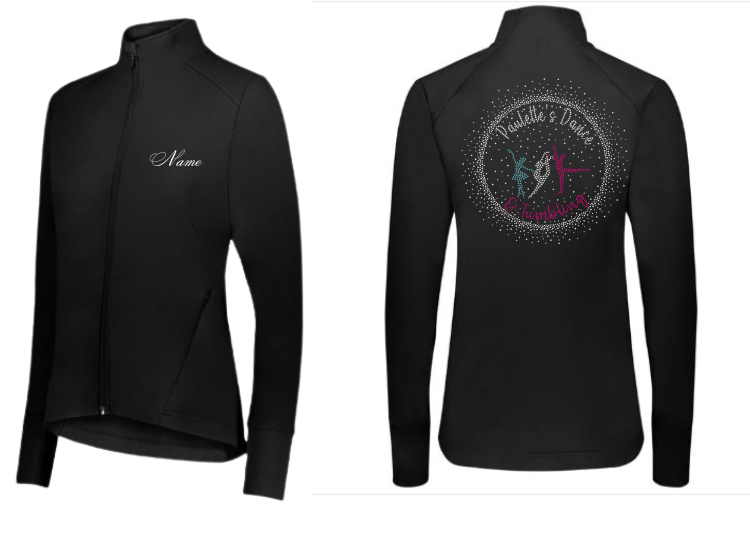 Paulette's Dance and Tumbling Rhinestone Jacket