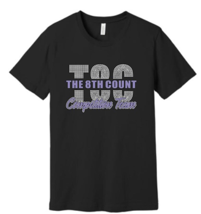 The 8th Count Mens Tee (NO RHINESTONES)