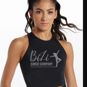 Bizi Dance Cropped Fitted Tank