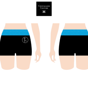 Alyssa's School of Performing Arts Rhinestone Practice Shorts