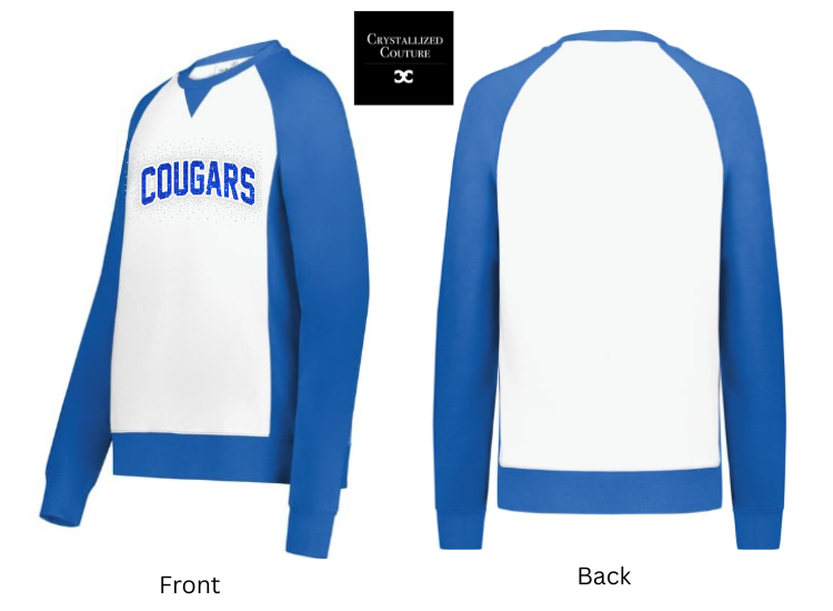 Cougars Color block Sweatshirt