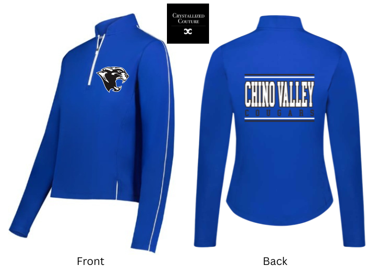 Cougars Cropped 1/4 Zip